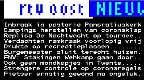 teletekst rtv oost